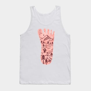 Keep Walking Girl Tank Top